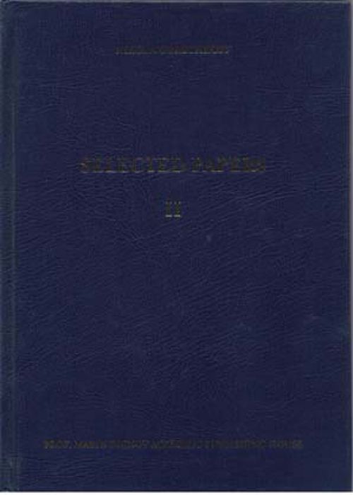 Selected Papers Volume II